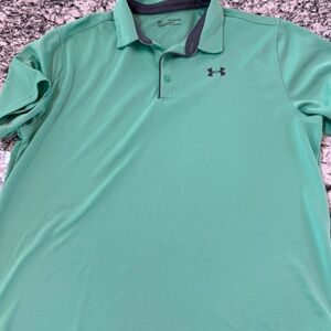 Under Armour Men's Green Polo Shirt